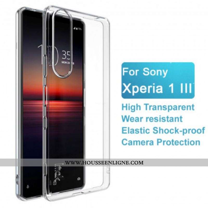 Coque Sony Xperia 1 III IMAK Transparente