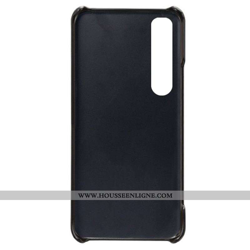 Coque Sony Xperia 1 IV Effet Cuir Porte-Cartes