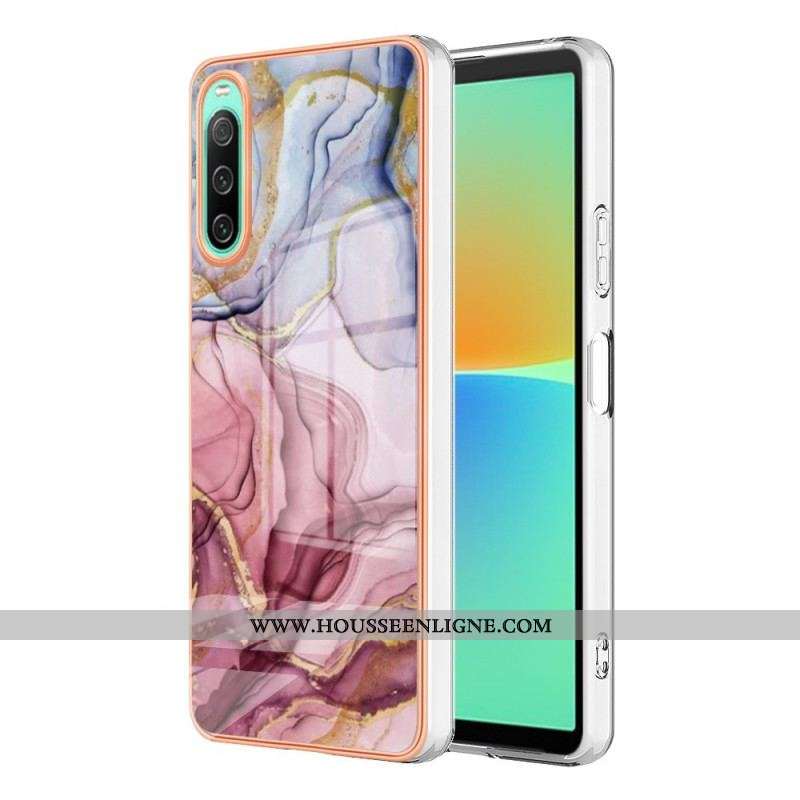 Coque Sony Xperia 10 IV Marbre