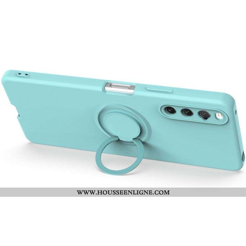 Coque Sony Xperia 10 IV Unie Anneau-Support