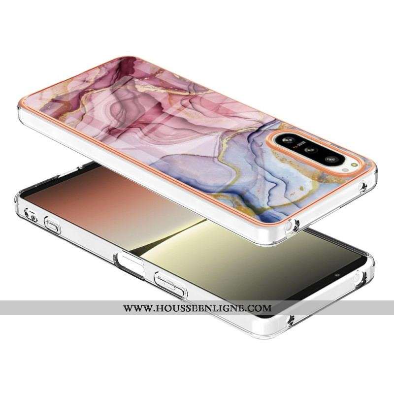 Coque Sony Xperia 5 IV Marbre