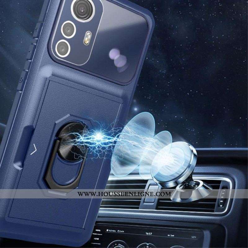 Coque Xiaomi 12 / 12X Anneau-Support et Porte-Carte