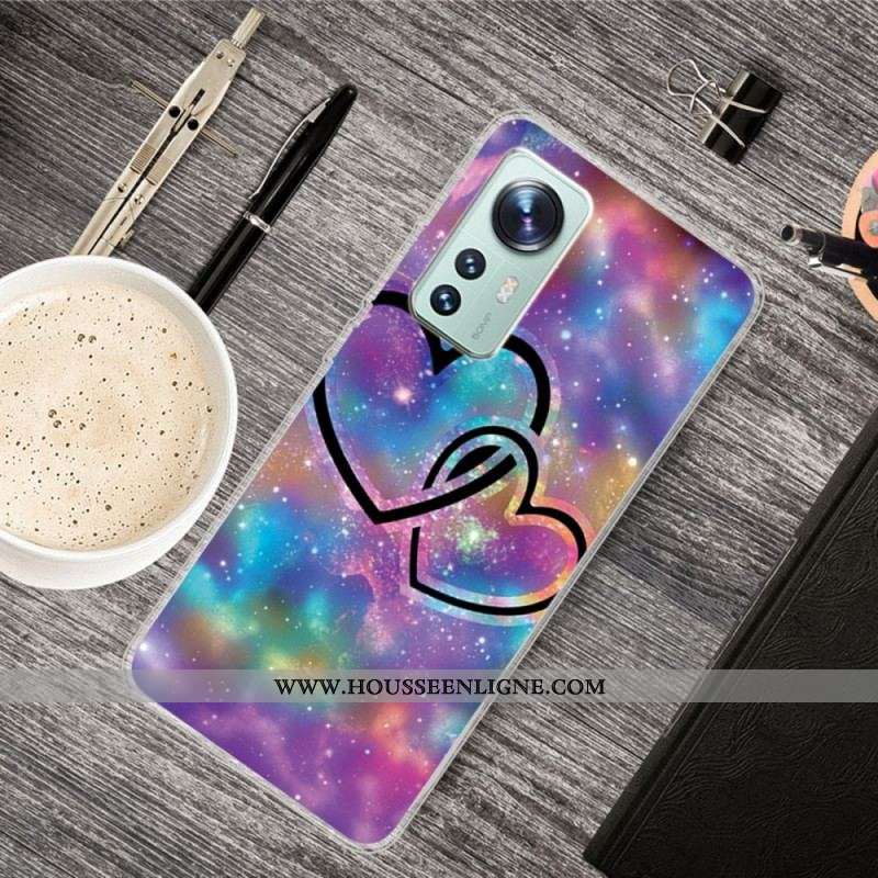 Coque  Xiaomi 12 / 12X  Coeurs Enchainés