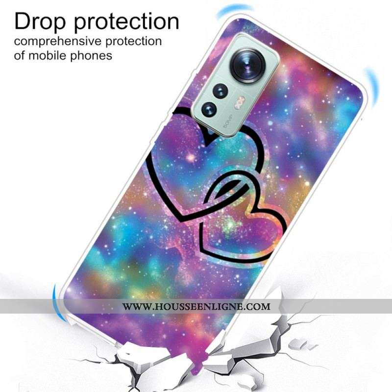 Coque  Xiaomi 12 / 12X  Coeurs Enchainés