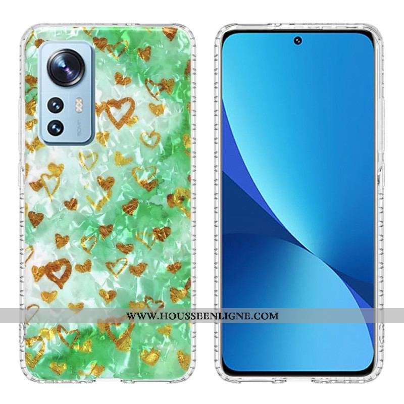 Coque Xiaomi 12 / 12X Coeurs Stylés