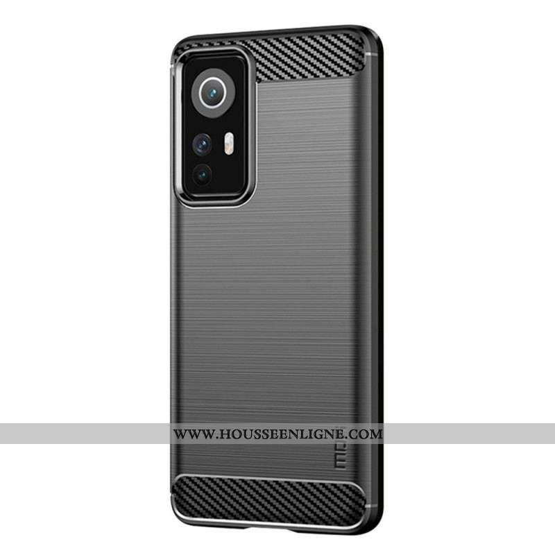 Coque  Xiaomi 12 / 12X  Fibre Carbone Brossée MOFI