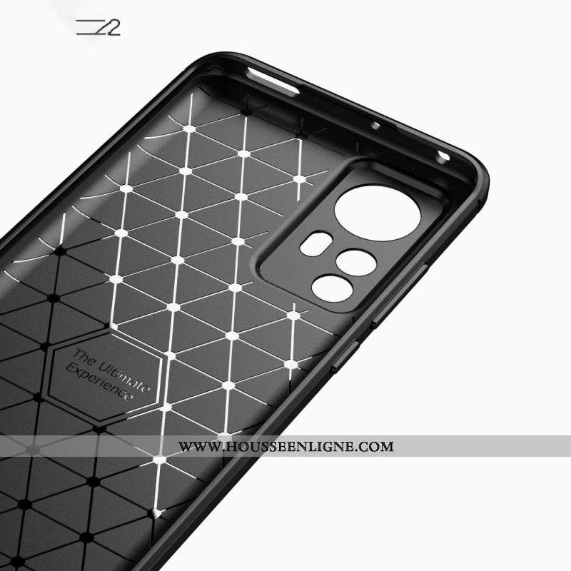 Coque  Xiaomi 12 / 12X Fibre Carbone Brossée