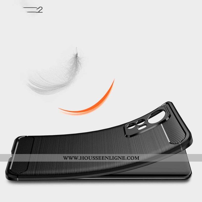 Coque  Xiaomi 12 / 12X Fibre Carbone Brossée