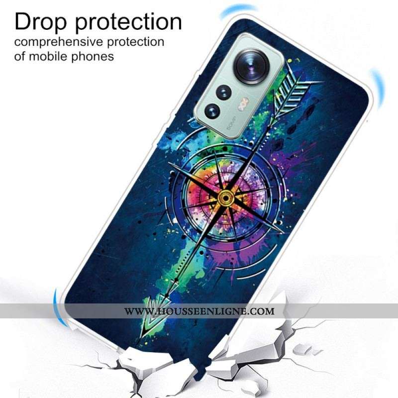 Coque  Xiaomi 12 / 12X  Flexible Flèche