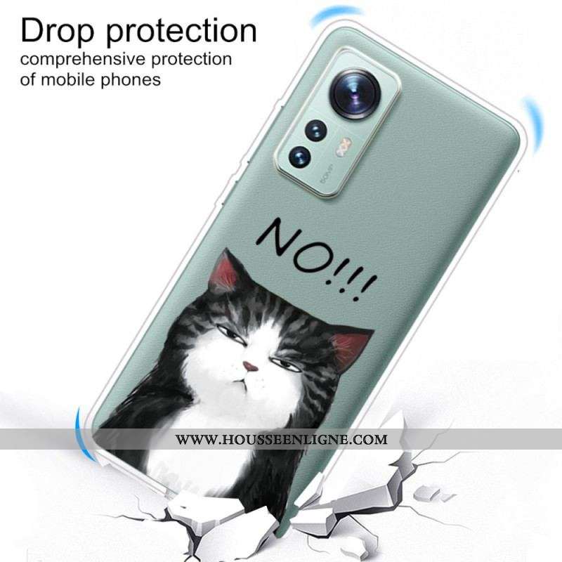 Coque  Xiaomi 12 / 12X  Le Chat Qui Dit Non