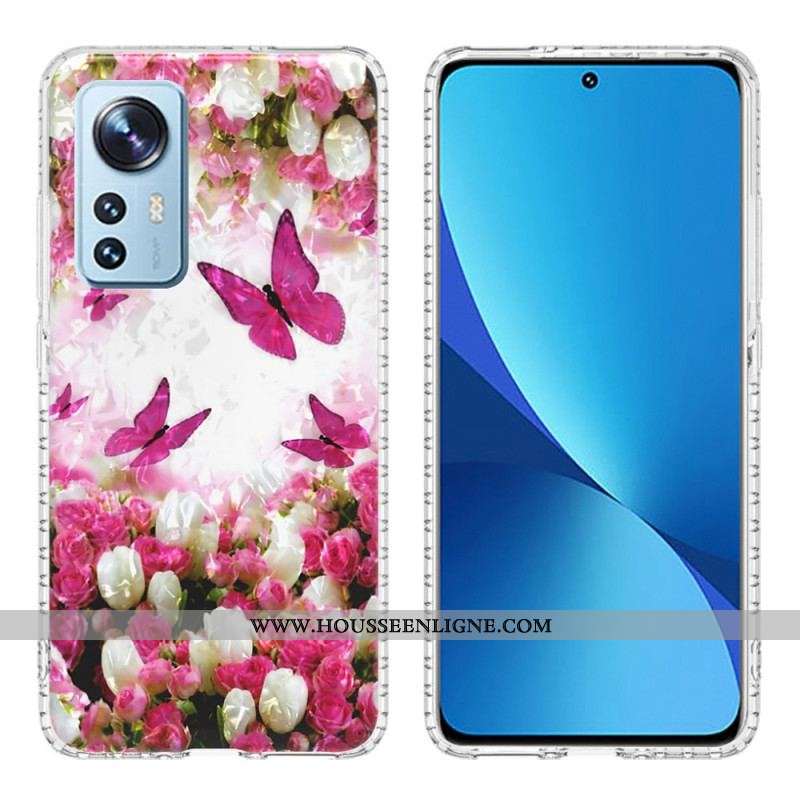 Coque Xiaomi 12 / 12X Papillons Stylés