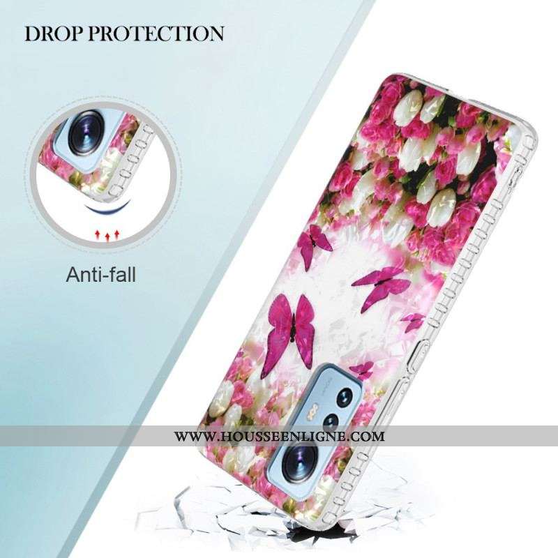 Coque Xiaomi 12 / 12X Papillons Stylés