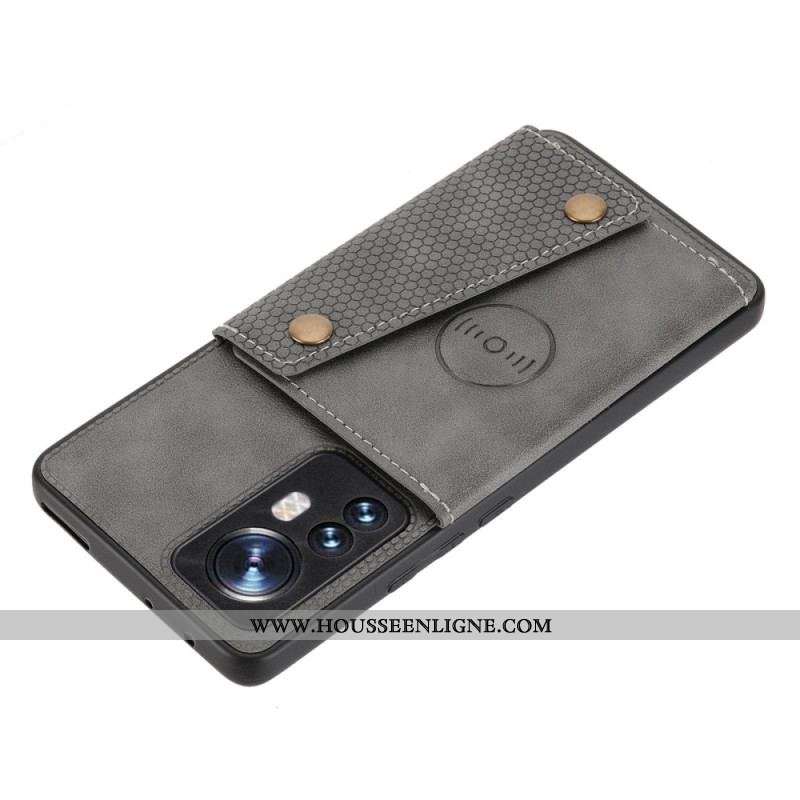 Coque Xiaomi 12 / 12X Porte-Cartes Support