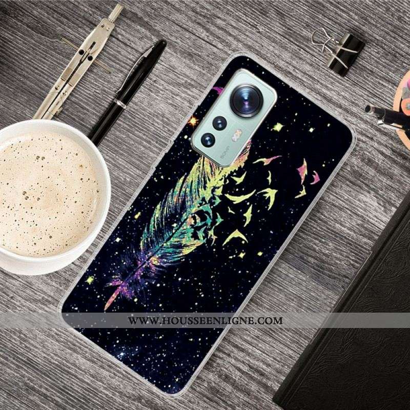 Coque  Xiaomi 12 / 12X  Silicone Plume