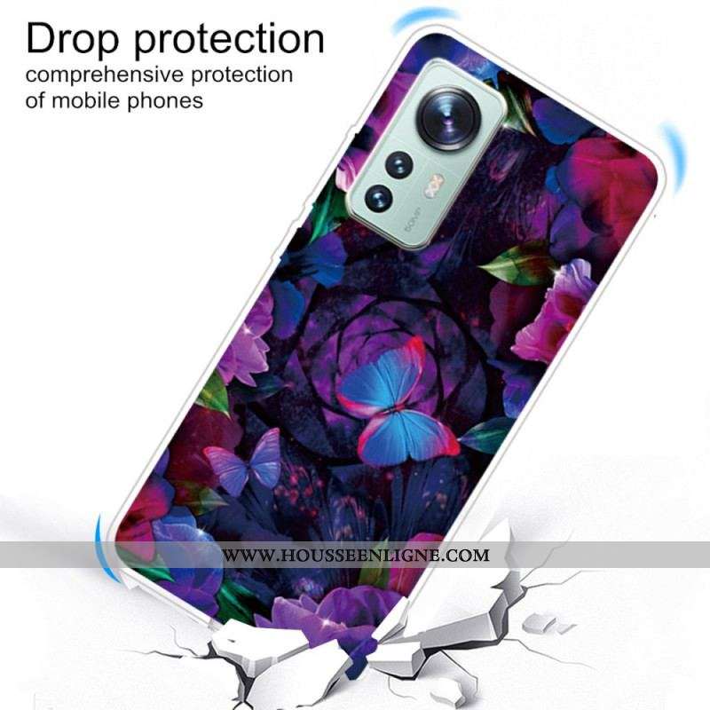 Coque  Xiaomi 12 / 12X  Variation Papillons