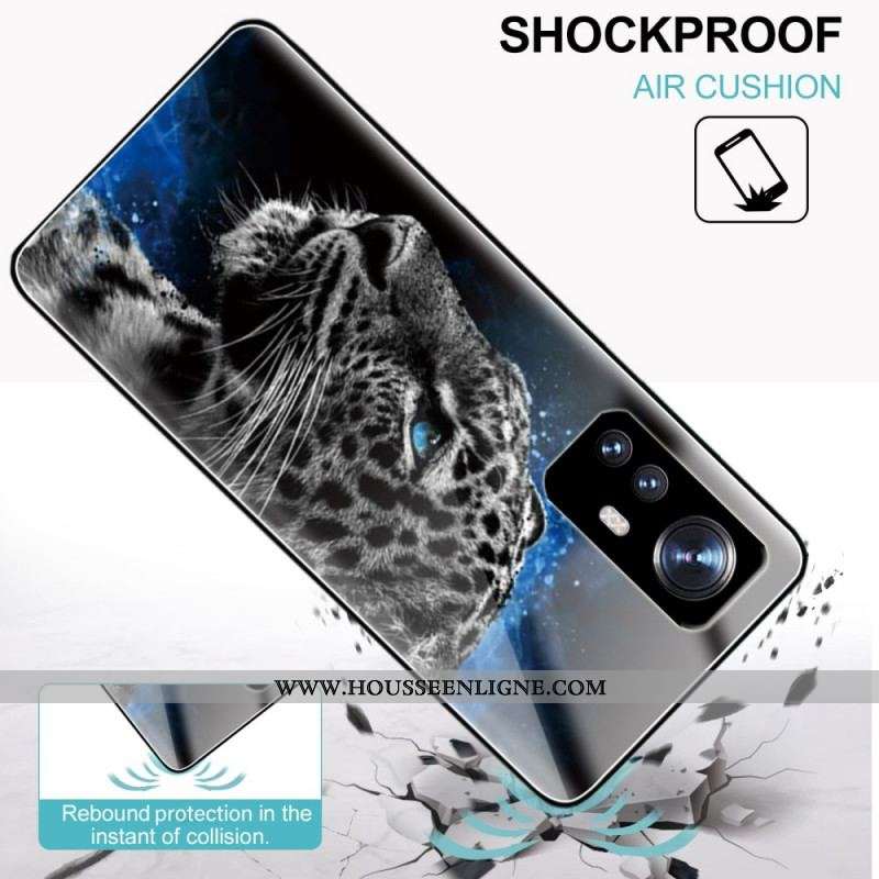 Coque  Xiaomi 12 / 12X  Verre Trempé Tête de Félin