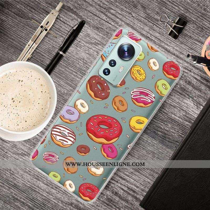 Coque  Xiaomi 12 / 12X  love Donuts