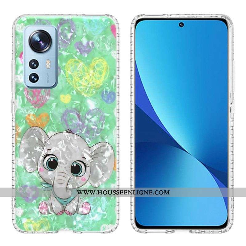 Coque Xiaomi 12 / 12X Éléphant Stylé