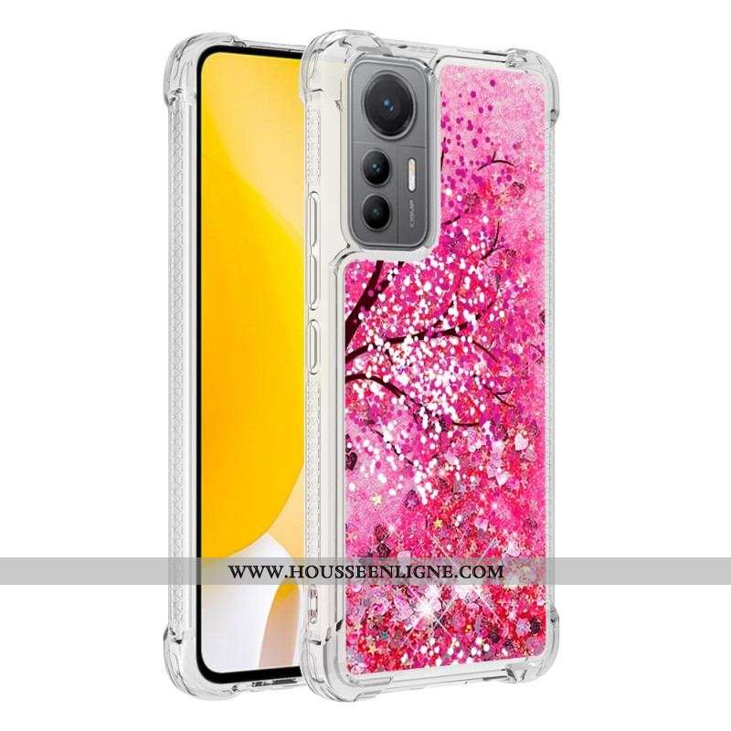 Coque Xiaomi 12 Lite Paillettes Arbre