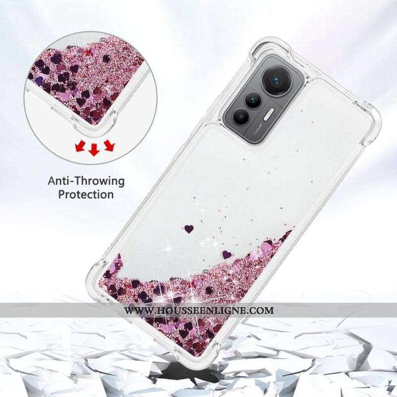 Coque Xiaomi 12 Lite Paillettes Colorées