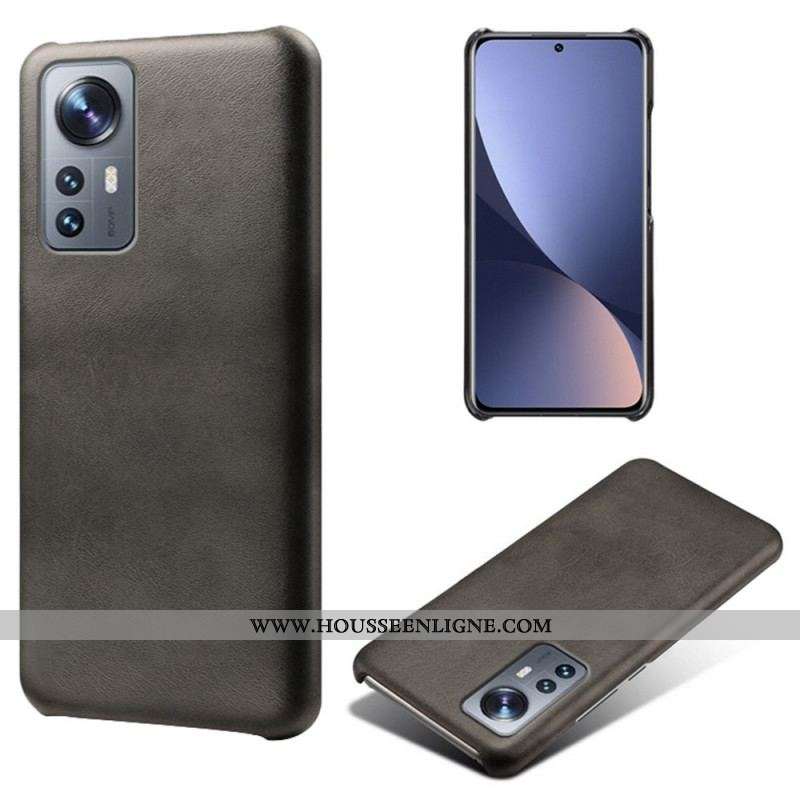 Coque Xiaomi 12 Pro Effet Cuir