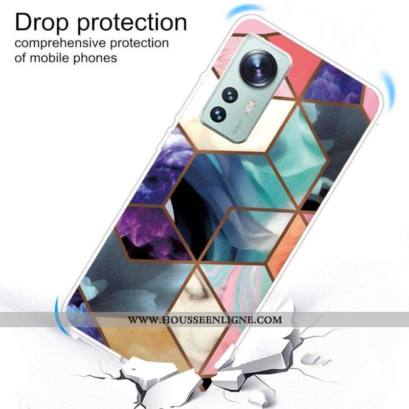 Coque Xiaomi 12 Pro Marbre Décliné