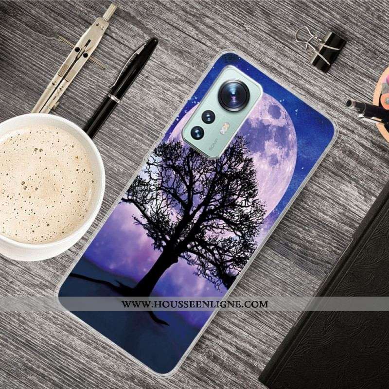 Coque Xiaomi 12 Pro Silicone Arbre