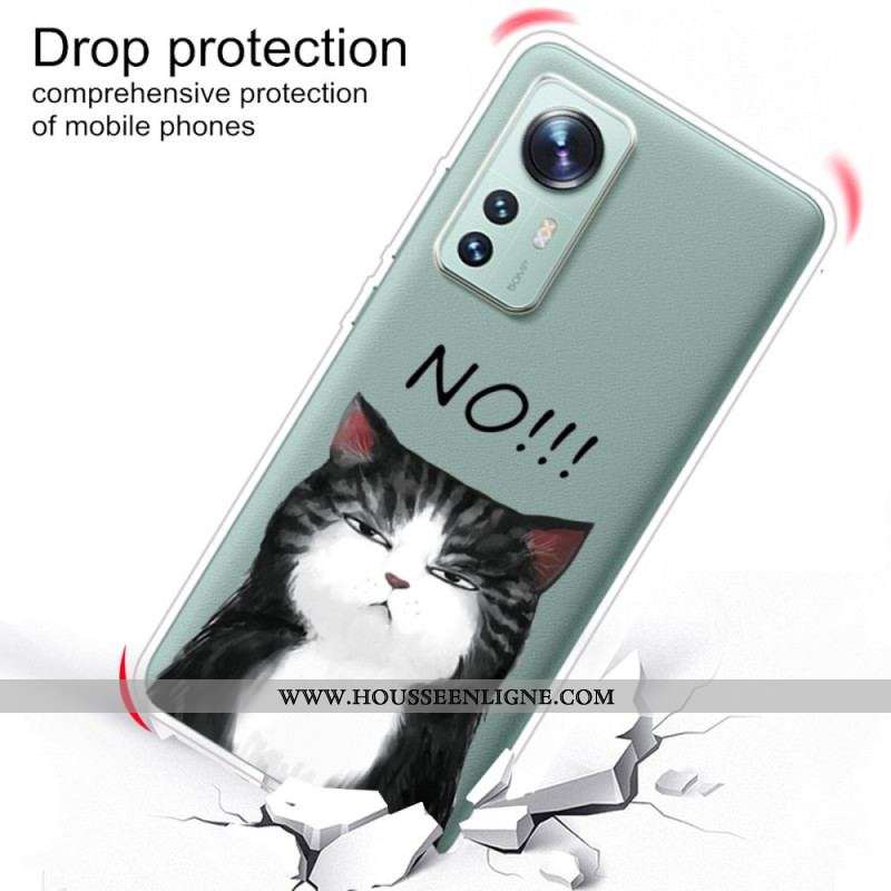 Coque Xiaomi 12 Pro Silicone Chat No