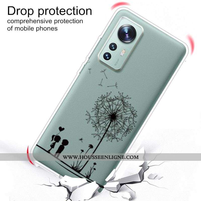 Coque Xiaomi 12 Pro Silicone Pissenlits