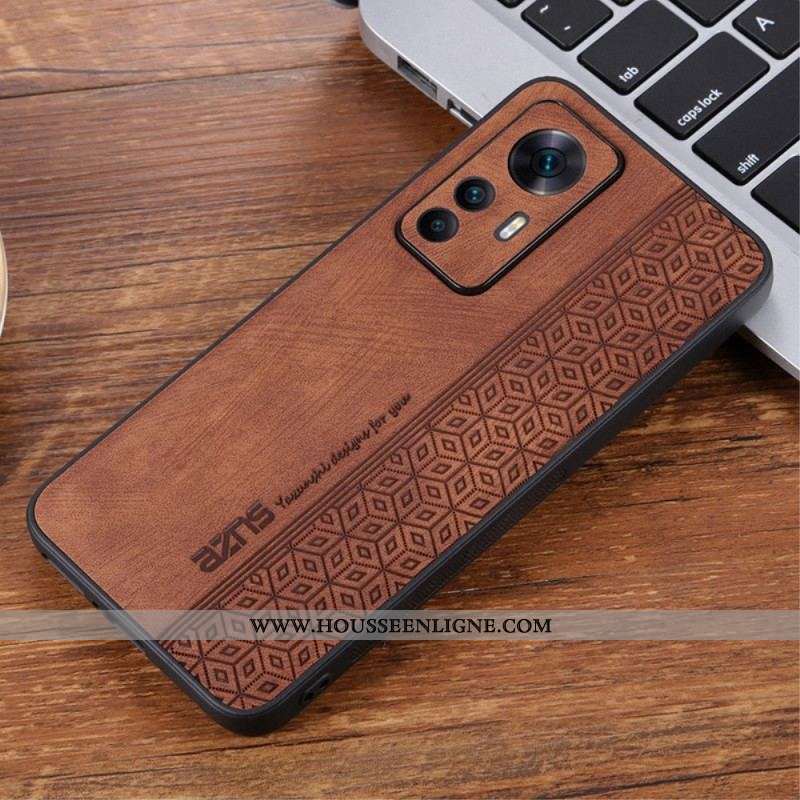 Coque Xiaomi 12T / 12T Pro Effet Cuir AZNS