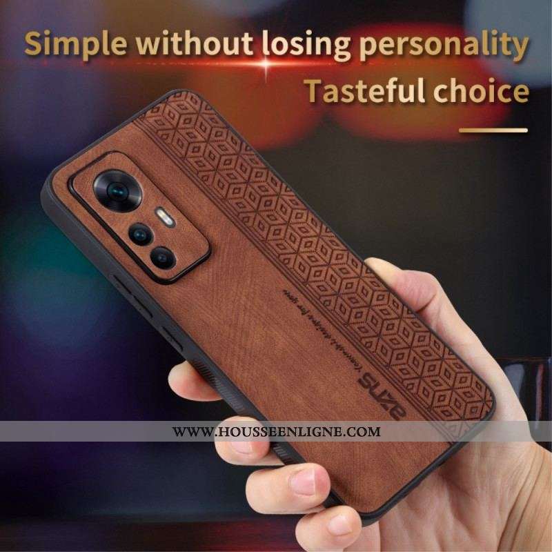 Coque Xiaomi 12T / 12T Pro Effet Cuir AZNS