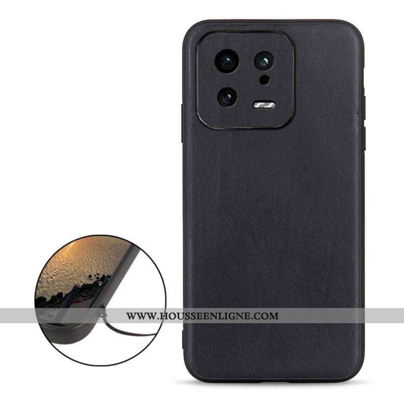 Coque Xiaomi 13 Cuir Véritable