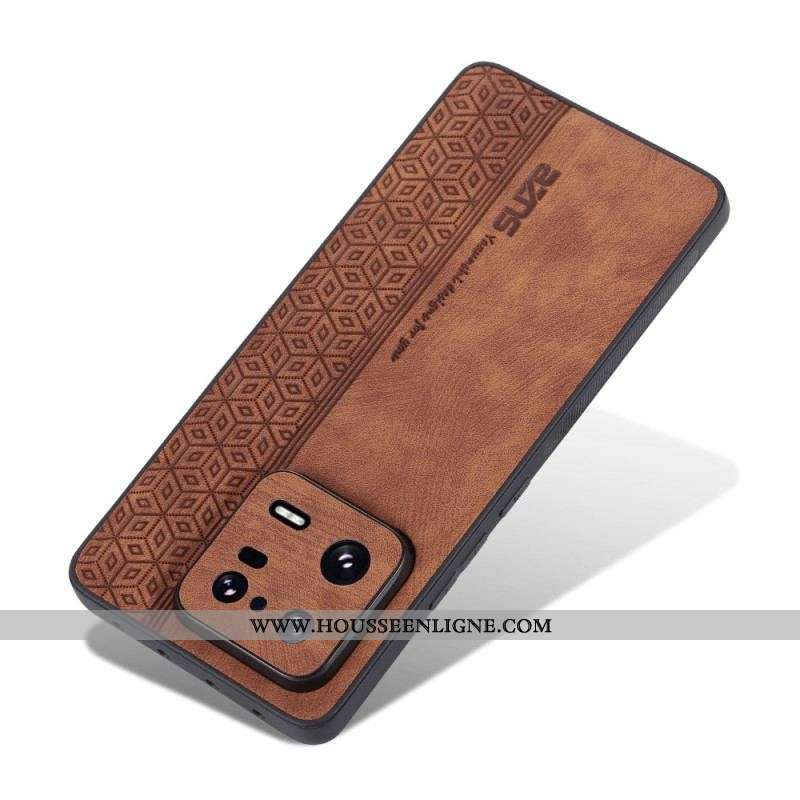 Coque Xiaomi 13 Effet Cuir AZNS