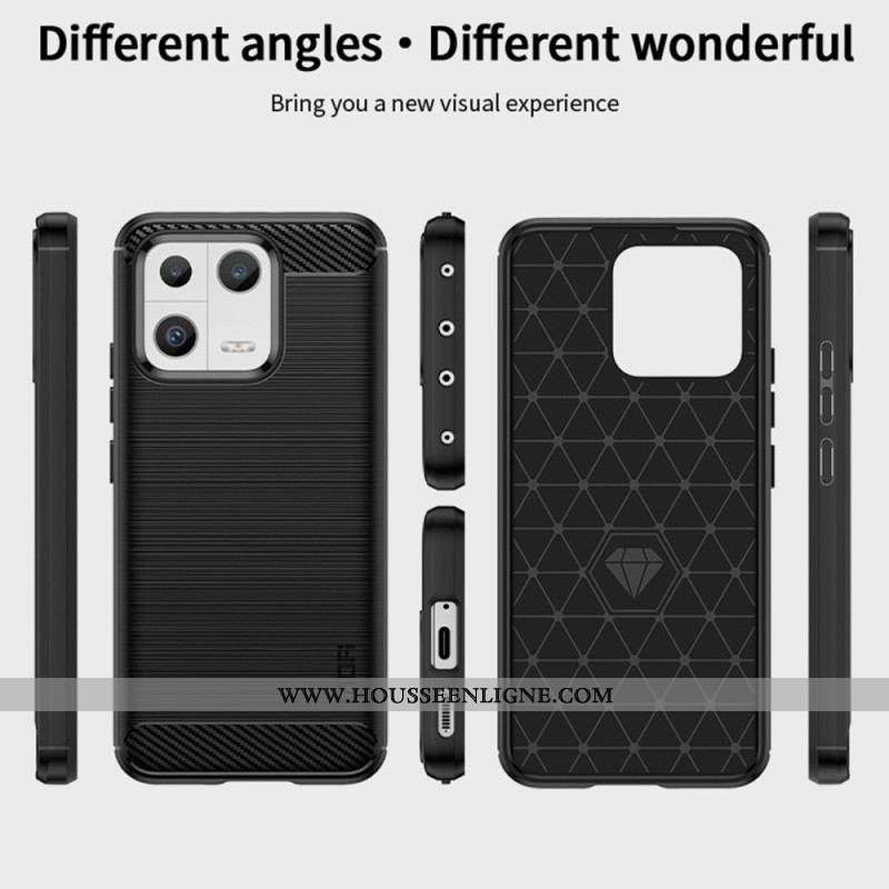 Coque Xiaomi 13 Fibre Carbone Brossée MOFI