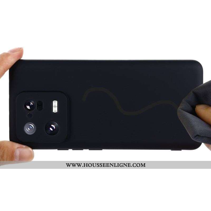 Coque Xiaomi 13 Pro Silicone Liquide avec Lanière