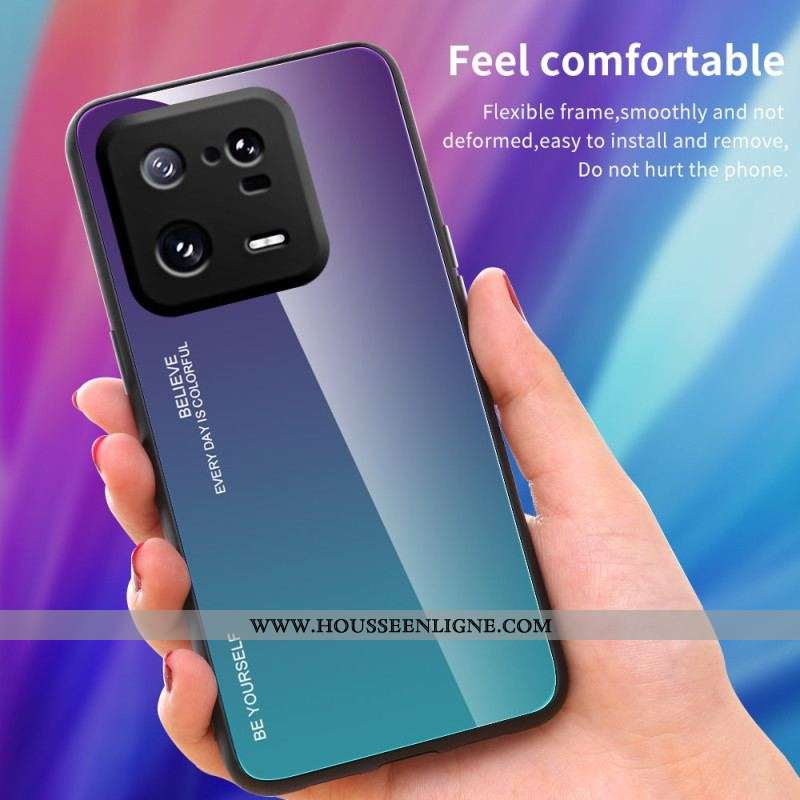 Coque Xiaomi 13 Verre Trempé Be Yourself