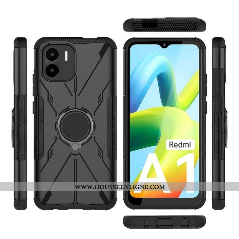 Coque Xiaomi Redmi A1 Anneau-Support Intégré