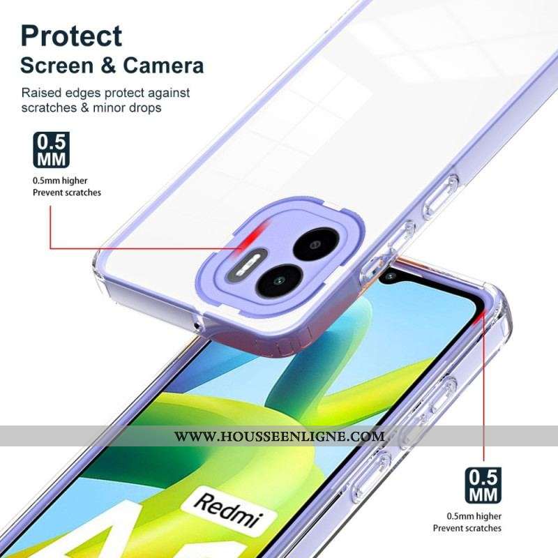 Coque Xiaomi Redmi A1 Hybride Transparente