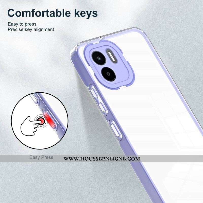 Coque Xiaomi Redmi A1 Hybride Transparente