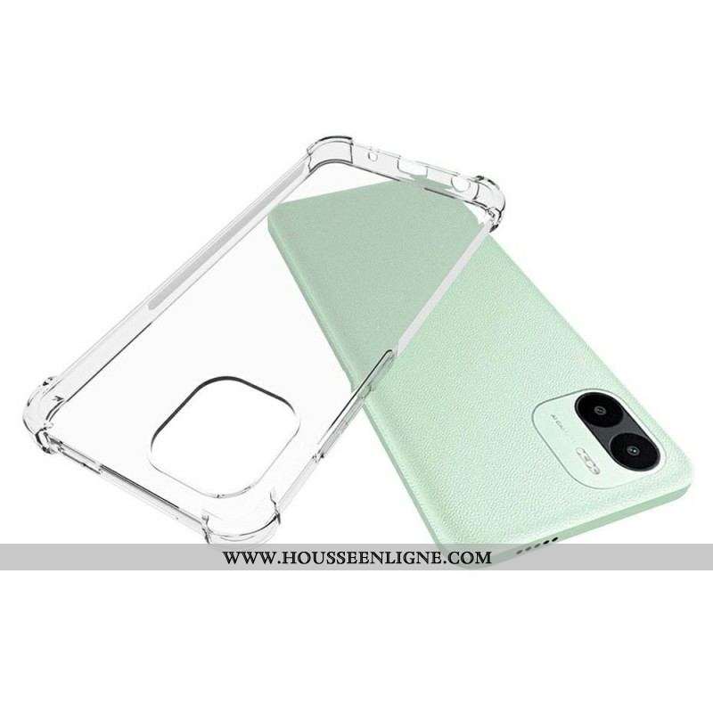 Coque Xiaomi Redmi A1 Transparente Coins Renforcés