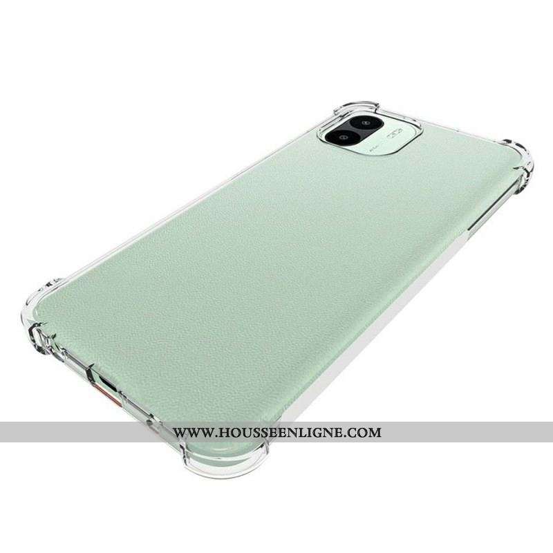 Coque Xiaomi Redmi A1 Transparente Coins Renforcés