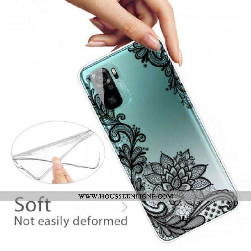 Coque Xiaomi Redmi Note 10/10S/Poco M5s Dentelle Fine