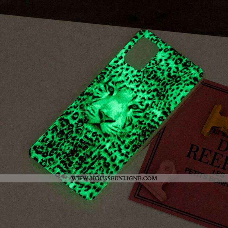 Coque Xiaomi Redmi Note 10/10S/Poco M5s Leopard Fluorescente