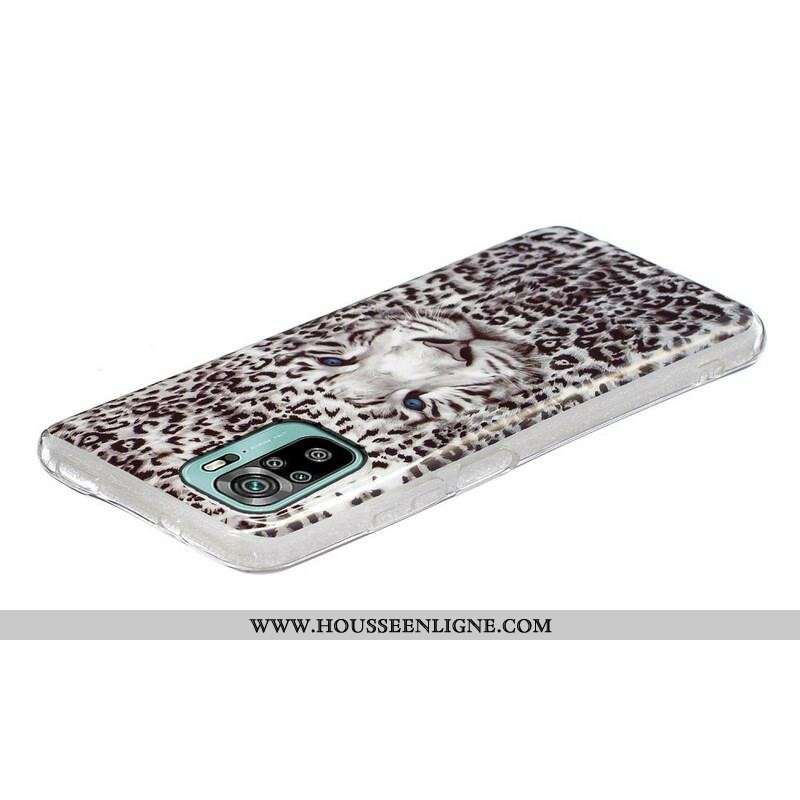 Coque Xiaomi Redmi Note 10/10S/Poco M5s Leopard Fluorescente