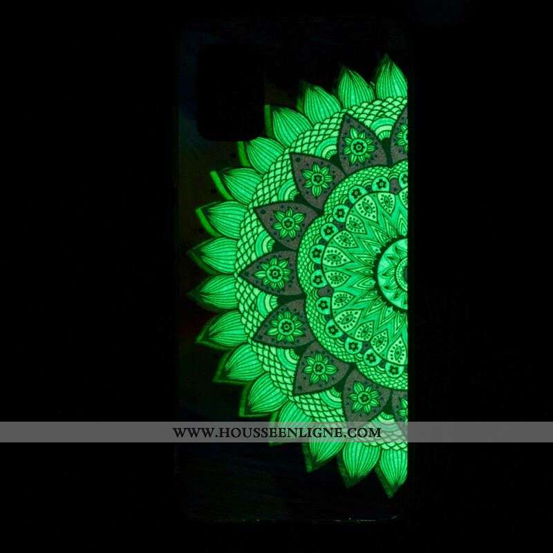 Coque Xiaomi Redmi Note 10/10S/Poco M5s Mandala Coloré Fluorescente