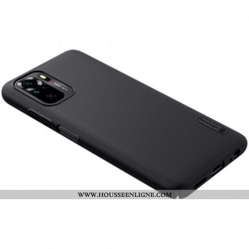 Coque Xiaomi Redmi Note 10/10S/Poco M5s Rigide Givré Nillkin