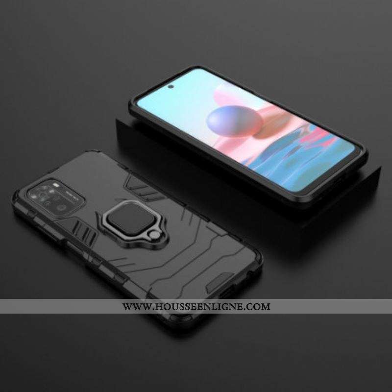 Coque Xiaomi Redmi Note 10/10S/Poco M5s Ring Résistante