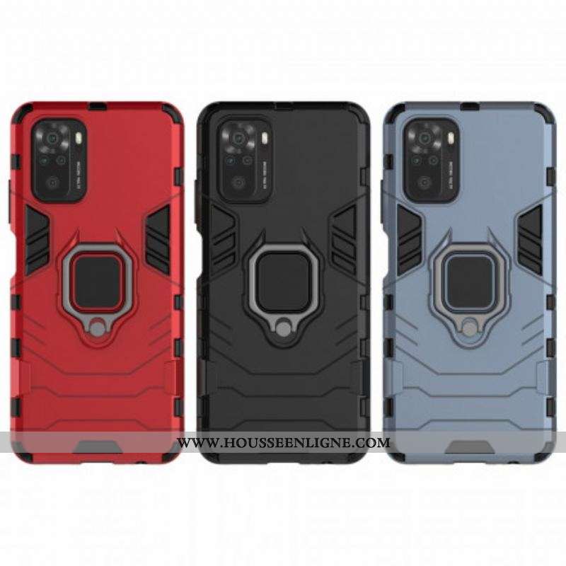 Coque Xiaomi Redmi Note 10/10S/Poco M5s Ring Résistante