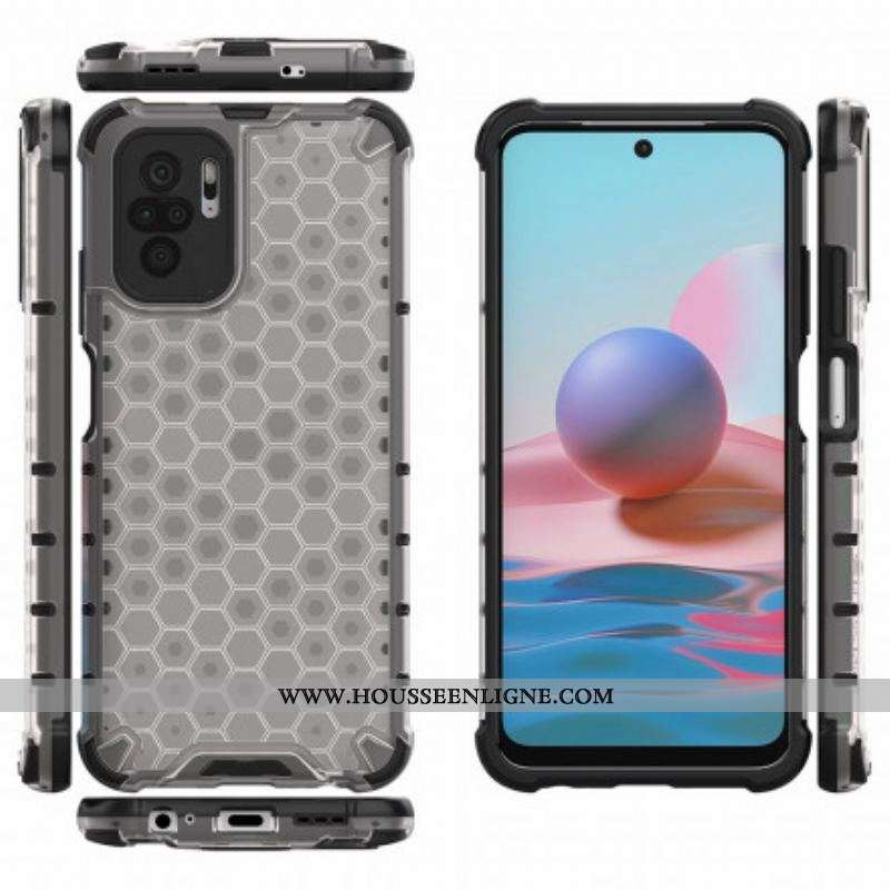 Coque Xiaomi Redmi Note 10/10S/Poco M5s Style Nid d'Abeille