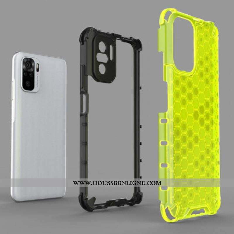 Coque Xiaomi Redmi Note 10/10S/Poco M5s Style Nid d'Abeille